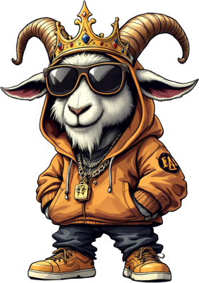 GOATness goat logo